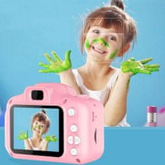OEM Dětský digitální fotoaparát FullHD Forever X2 růžový