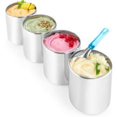 shumee Kulatá ocelová vanička na zmrzlinu o průměru 200 mm a objemu 6,7 l - Hendi 807002