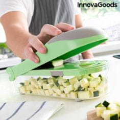 InnovaGoods Kráječ na zeleninu, struhadlo a mandolina s recepty a doplňky 7 v 1 Choppie Expert InnovaGoods