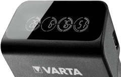 Varta nabíječka baterií LCD Plug Charger+ včetně 4x AA 2600 mAh (57687101461)