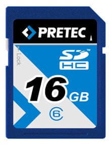 Pretec SDHC 16 GB (class 6)