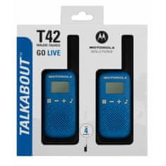Motorola TLKR T42 modrá