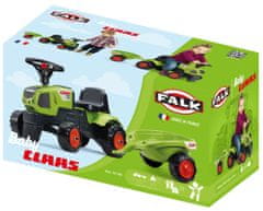 Falk Odstrkovadlo - traktor Claas s volantem a valníkem