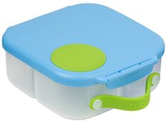 Svačinový box střední- modrý/zelený