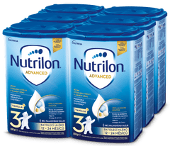 Nutrilon 3 Advanced Vanilla batolecí mléko 6x 800 g, 12+