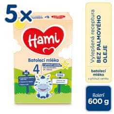 Hami 4 s příchutí vanilky 5x 600g