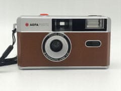 Agfaphoto AGFA AgfaPhoto analogová kamera na 35mm (135) film + lampa - hnědá