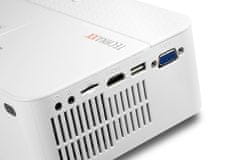 Technaxx Mini LED FullHD projektor, 1080p, 100 ANSI/1800 CLO lumenů, repro 2.1, AV, (TX-113)