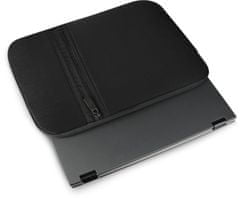 ZAGATTO Pouzdro na notebook 15,6" černé na zip, dámské / pánské, lehké, prostorné a jednokomorové, pro formát A4, měkká brašna na notebook , 30x42x4 / ZG647